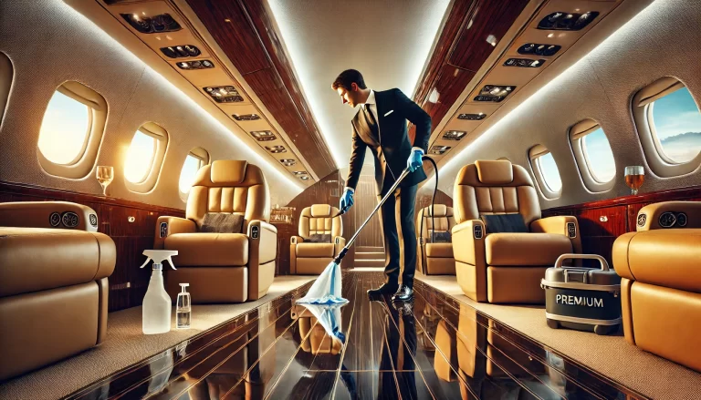 Higienização aeronáutica que redefine o padrão executivo