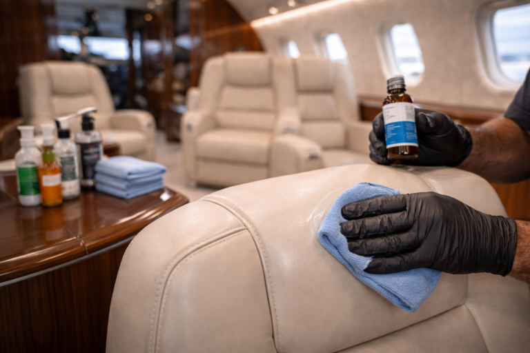 Revestimento avançado que protege cabinas executivas